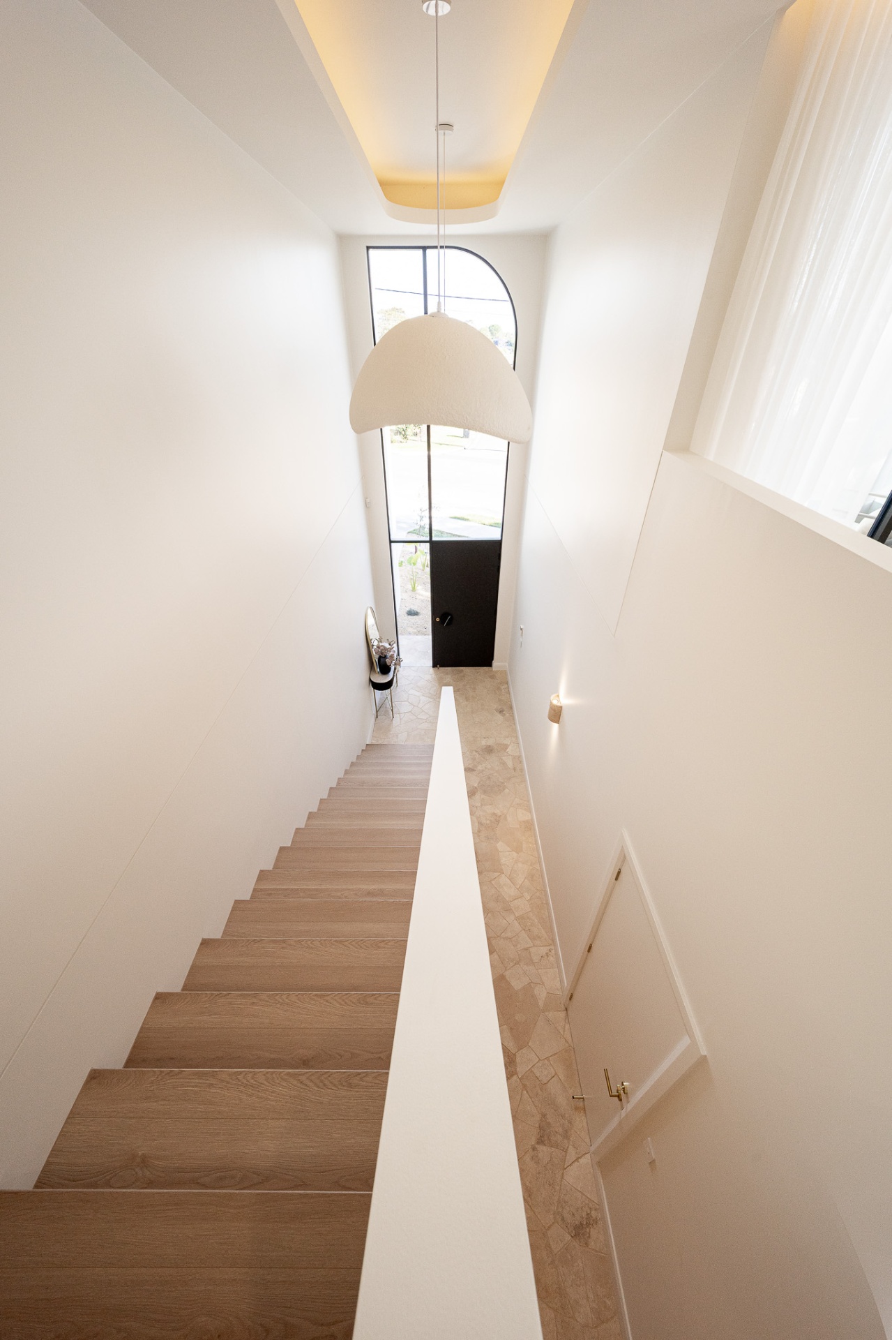 Staircase and grand entry void
