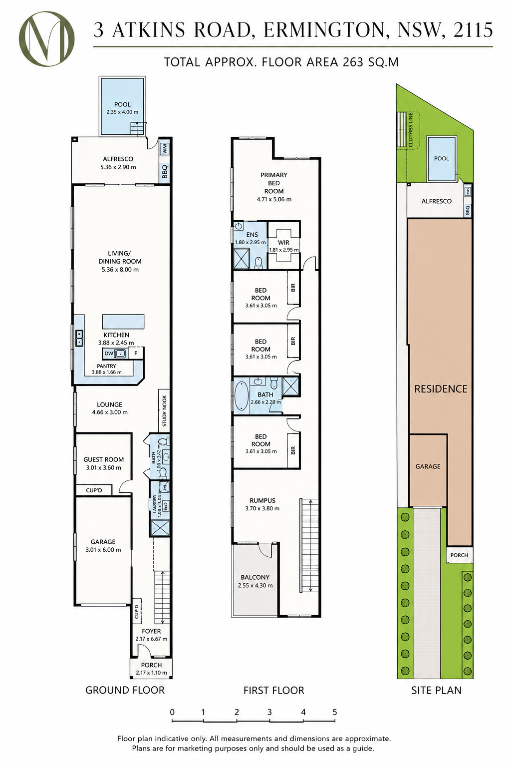 3 Atkins Road Ermington — floorplan