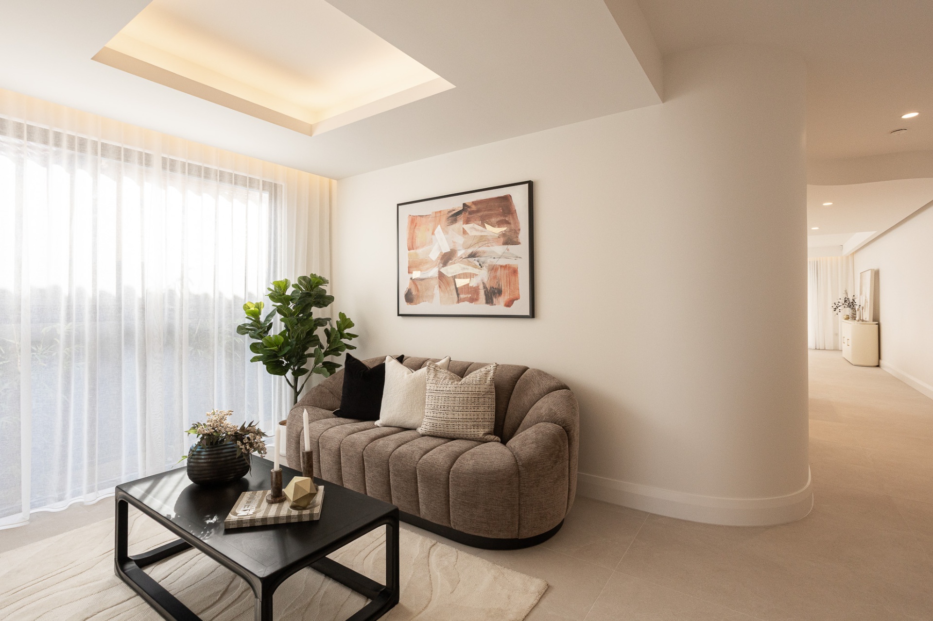 Upper-floor sitting retreat